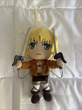 Collectable Attack On Titan Armin Plush Keychain